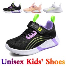 Kids Boys Girls Fashion Sneakers School Athletic Sport Running Tennis Shoes
