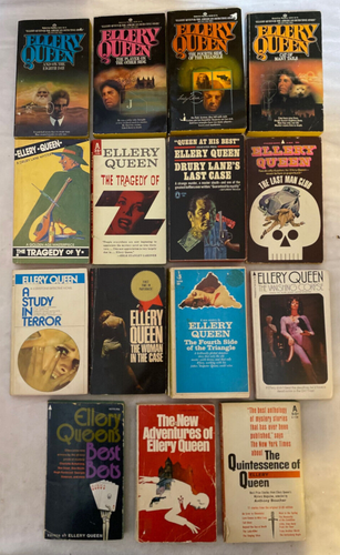 Ellery Queen Mystery Novels - Choose Your Title 1970-73 eds. FAIR to LIKE NEW #2 - Imagen 2 de 5