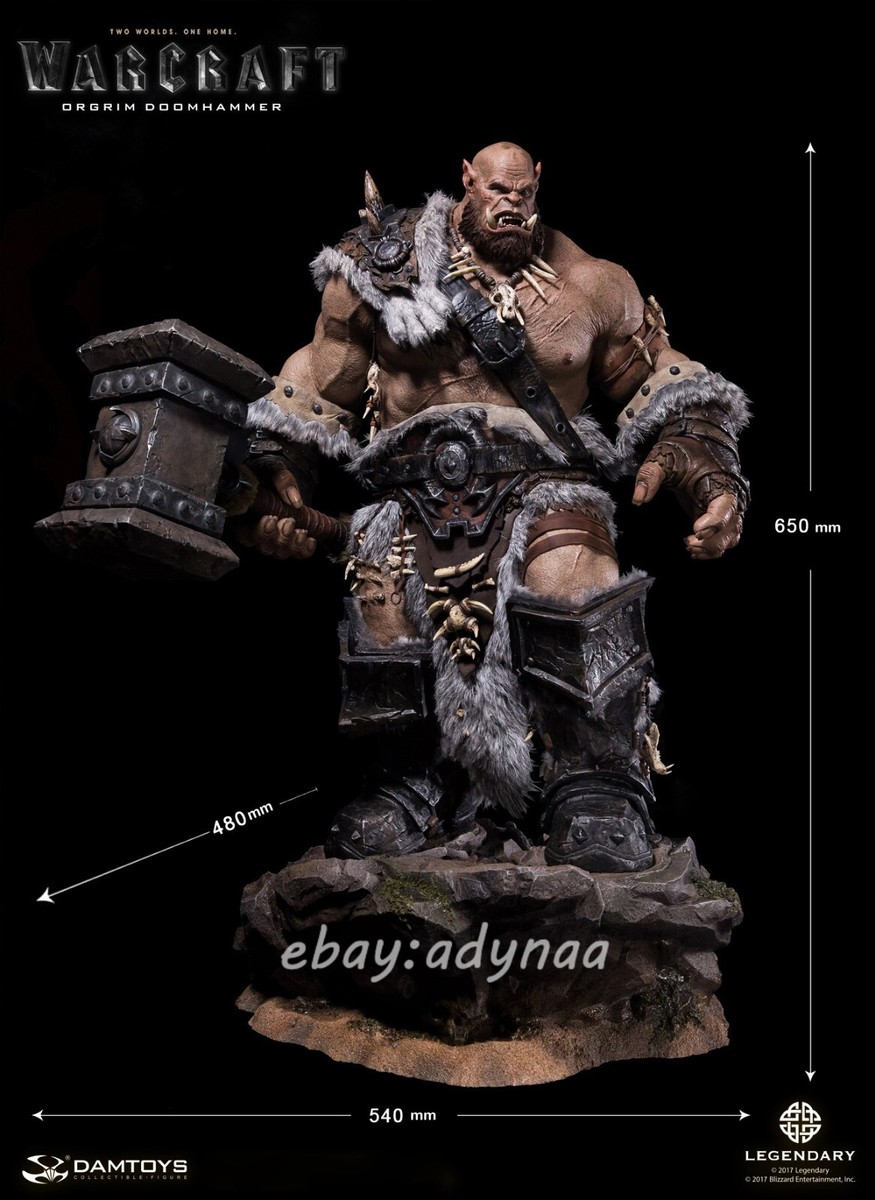 DAMTOYS DMLW02 World of Warcraft 28 inch Orgrim Doomhammer Resin