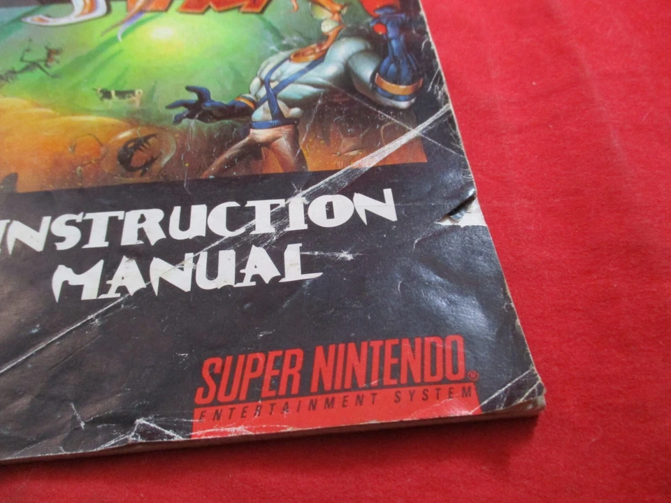 Earthworm Jim (Super Nintendo SNES) Casi Completo con Caja Manual Juego ¡FUNCIONA! #H Foto 3 de 4