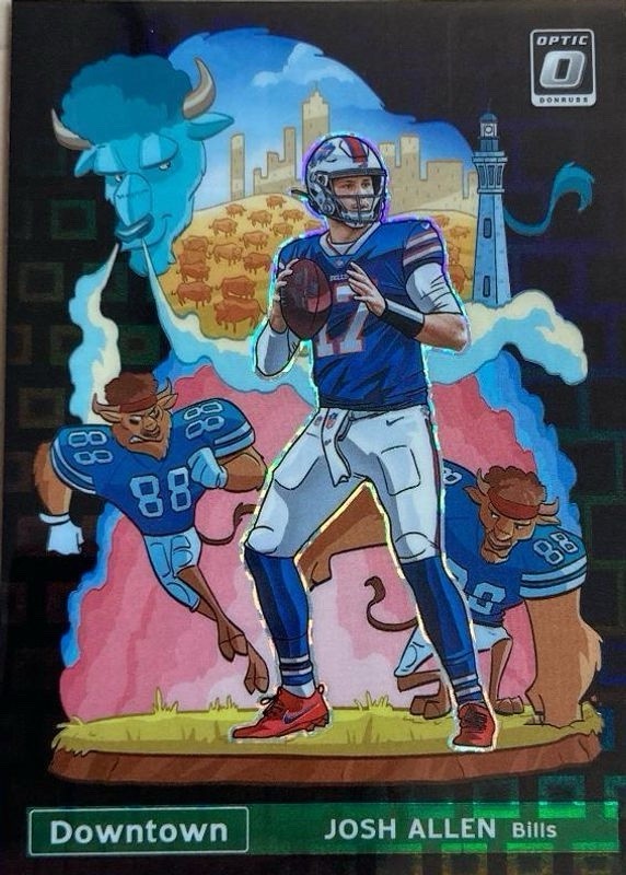 🚨1 IN 150🚨JOSH ALLEN BLACK PANDORA DOWNTOWN /25