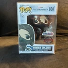 Funko Pop! Vinyl: Marvel - Winter Soldier - Amazon (Exclusive) #838 New In Box!