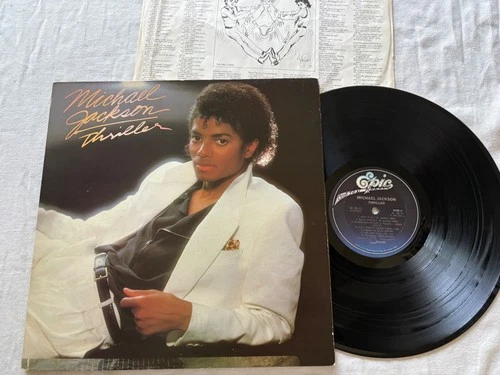Michael Jackson – Thriller LP w/ Inner [1st US Press, w/o Producer Credit] EPIC