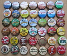 42 LEINIE LEINENKUGEL'S CHIPPEWA FALLS WISCONSIN WI WIS CRAFT BEER BOTTLE CAPS