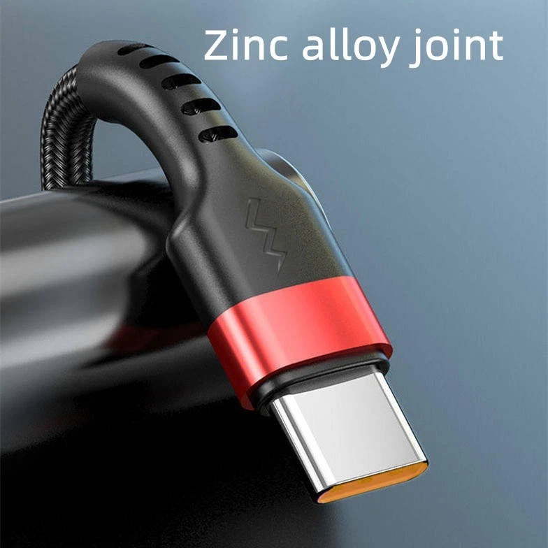 USB A to Type C Fast Charger Cable 3A For Samsung Mobile Phone Lead USB C Cable - Image 2 of 4