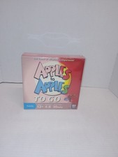 New Sealed Apples to Apples TO GO BOARD GAME TRAVEL Ages 12 + Family 4-8 Players