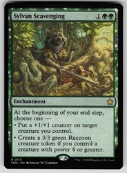 Sylvan Scavenging 113 Rare Foundations Magic: The Gathering