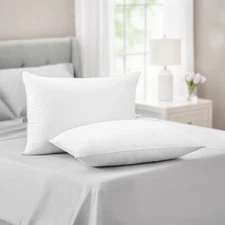 Martha Stewart Classic Comfort Down Alternative Pillows, Standard/Queen Size ...