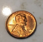 1941-P Lincoln Wheat Cent No Mint Mark Uncirculated Red Shinny Ungraded AU_BU
