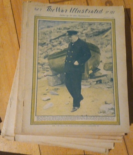 247 issues of WWII The War Illustrated British magazine 9/16/1939-11/23/1945