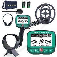 Metal Detector for Adults,Higher Accuracy Gold Detector with Bigger LCD Displ...
