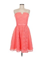 MoriLee by Madeline Gardner Women Pink Cocktail Dress 10
