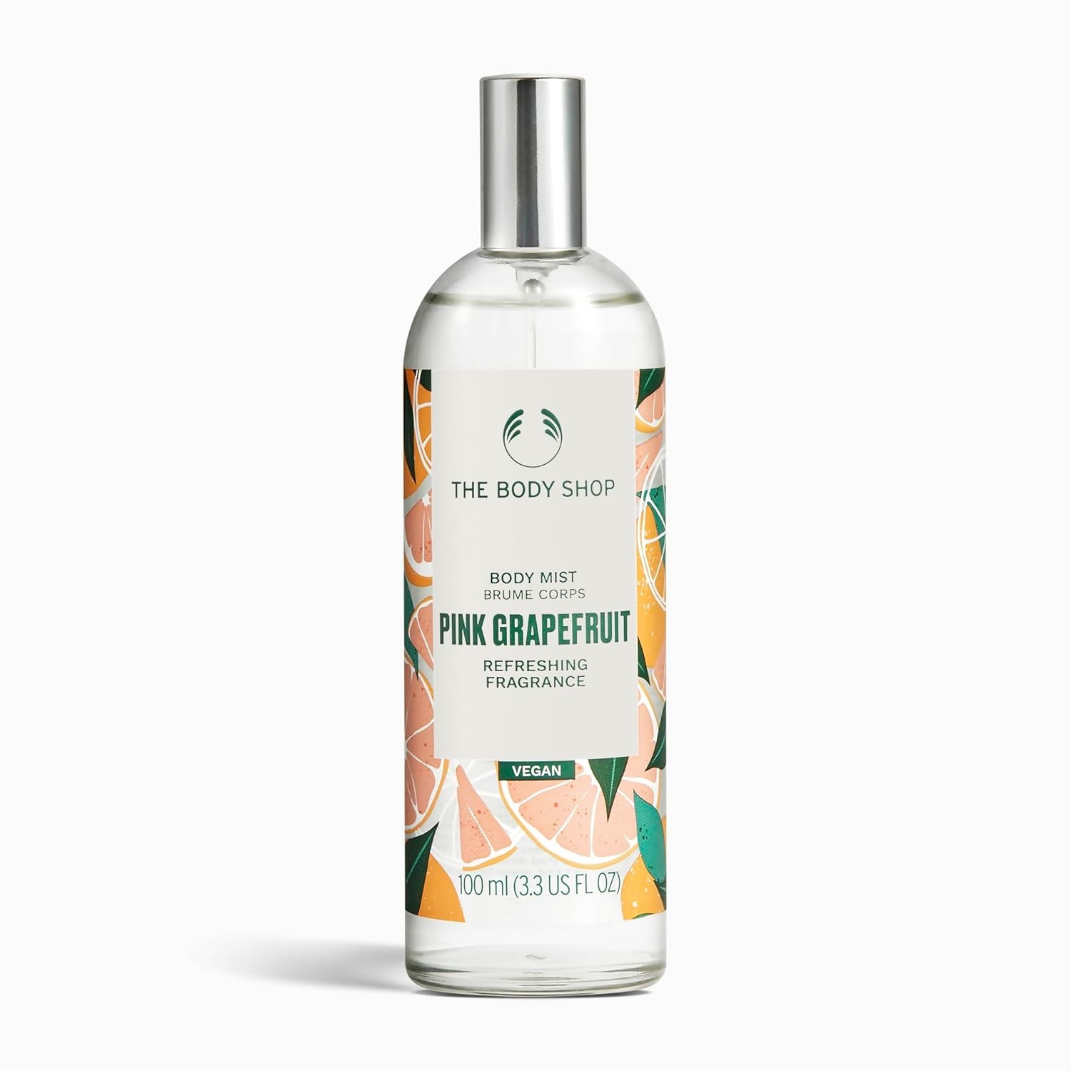 The Body Shop Pink Grapefruit Body Mist, Paraben-Free Body S