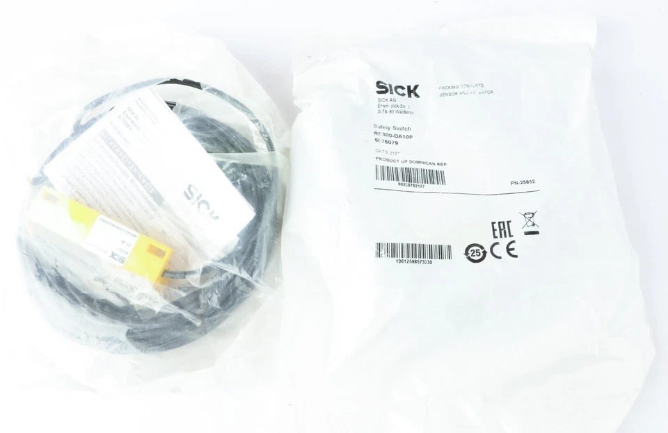 SICK RE300-DA10P Non-Contact Magnetic Safety Switch, 6025079, No Magnet Pickup - Image 4 of 4