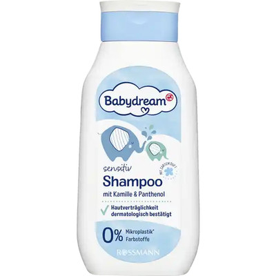 Babydream SHAMPOO for Babies: Sensitive 200ml VEGAN -Made in Germany-FREE SHIP