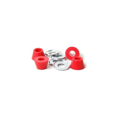 Ride Engineering Polyurethane Cones For Bar Mounts - Red, Firm KT-PC000-KT