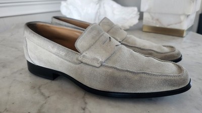 Tod's Mens Beige Suede Loafer Shoes Size 8.5 UK (9.5 US)