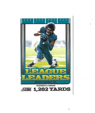 BRIAN THOMAS JR. 2025 SCORE **LEAGUE LEADER ** INSERT #13 (PACK FRESH-FREE SHIP)
