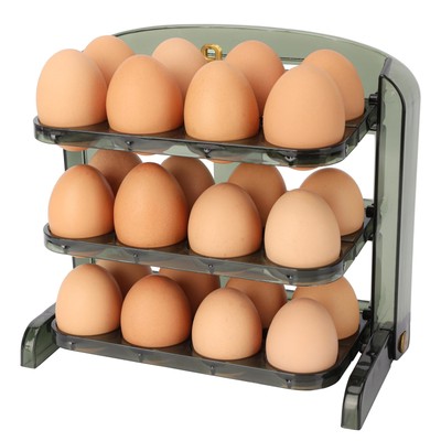Eier Aufbewahrung Kühlschrank Organizer für 24 Eier - Eier Kühlschrank Eierbox