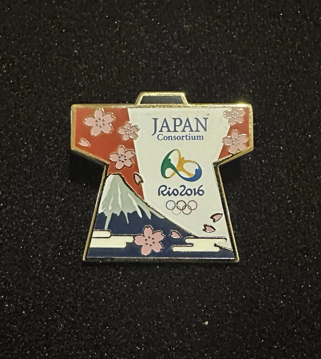 Japan Olympics Fan Pin, Buttons for sale | eBay