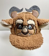 Disney Beast Fuzzy Costume Cap Hat Adjustable Beauty & The Beast