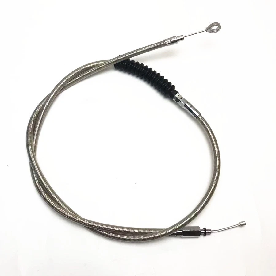 Cable de embrague de acero inoxidable para Harley Sportster Roadster 883 1200 XL Foto 2 de 4