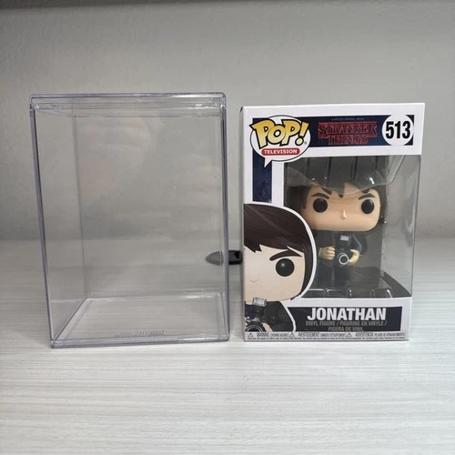 Funko Pop! Stranger Things JONATHAN BYERS w Camera 513 W Protector VAULTED BB3