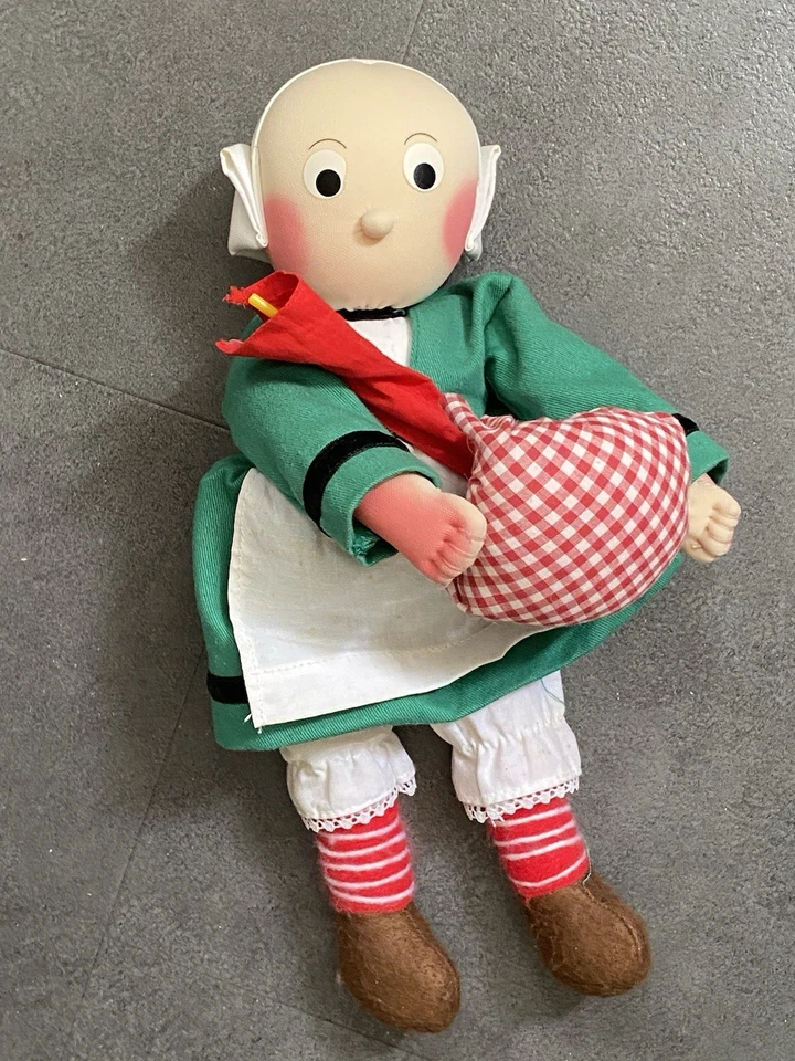 Bécassine Minerve Ancienne 35 cm poupée chiffon - Photo 3/4