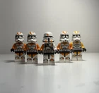 LEGO Star Wars the Clone Wars Clone Trooper Lot 212th Minifigures Lot Of Five
