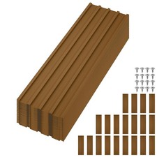 20 PCS Corrugated Roofing Panels, 0.01in Galvanized Metal Sheets for Shed Barn