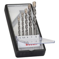 Bosch 5-Tlg. CYL-3 Betonbohrer-Set, Robust Line, 5–8 Mm, 2607010526