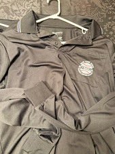 Smitty NYSBUA New York State Baseball Umpire Polo L Black