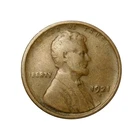 1921-S Lincoln Wheat Penny Cent - G/VG Good or Better Very Nice