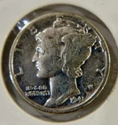 💙❤️Mem Day Bargain 1941-D Mercury Dime Choice BU Condition. See Pics