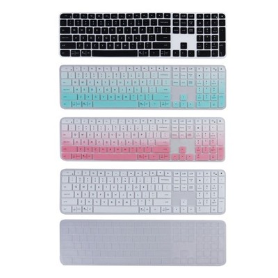 Dustproof Waterproof Transparent Silicone Keyboard Cover Skin Protectors