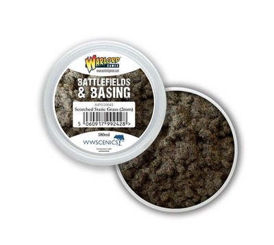 SCORCHED STATIC GRASS (2mm) Warlord Games Battlefields & Basing 849110041