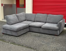 Grey DFS Orka Corner Sofa - London Delivery - Excellent Condition