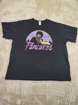 Vintage Dave Chappelle Show Fuk Pancakes Prince Skit T-Shirt Mems Size Xxl