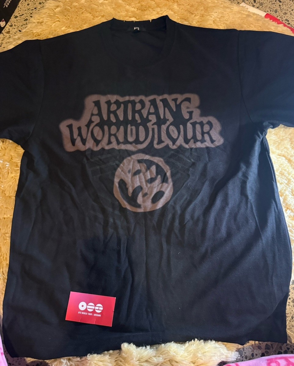 BTS Arirang World Tour T-Shirt Large LOS ANGELES MERCH Brand New