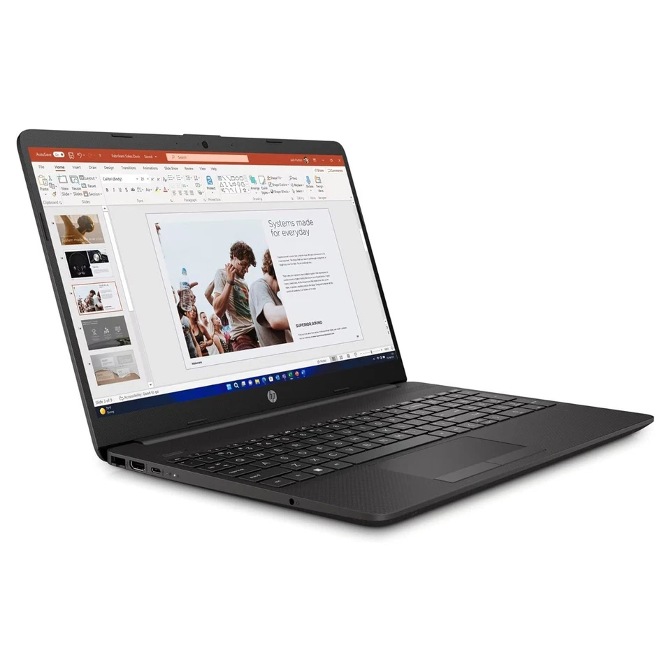 Notebook Pc Portatile HP 250 G9 Intel N4500 15,6" Ram 8Gb SSD 256Gb, Win 11 Pro - Immagine 2 di 4