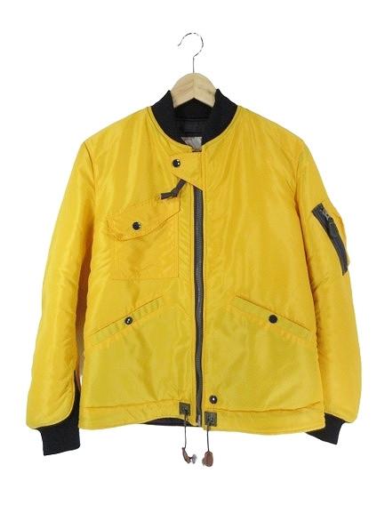 SUGAR CANE Mr. Freedom SC13181 Padded Jacket Size S Yellow Vintage Workwear