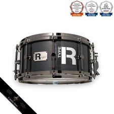 Cannon TYPE R Carbon Fiber Snare Drum 14x6.5" Cast F hoop