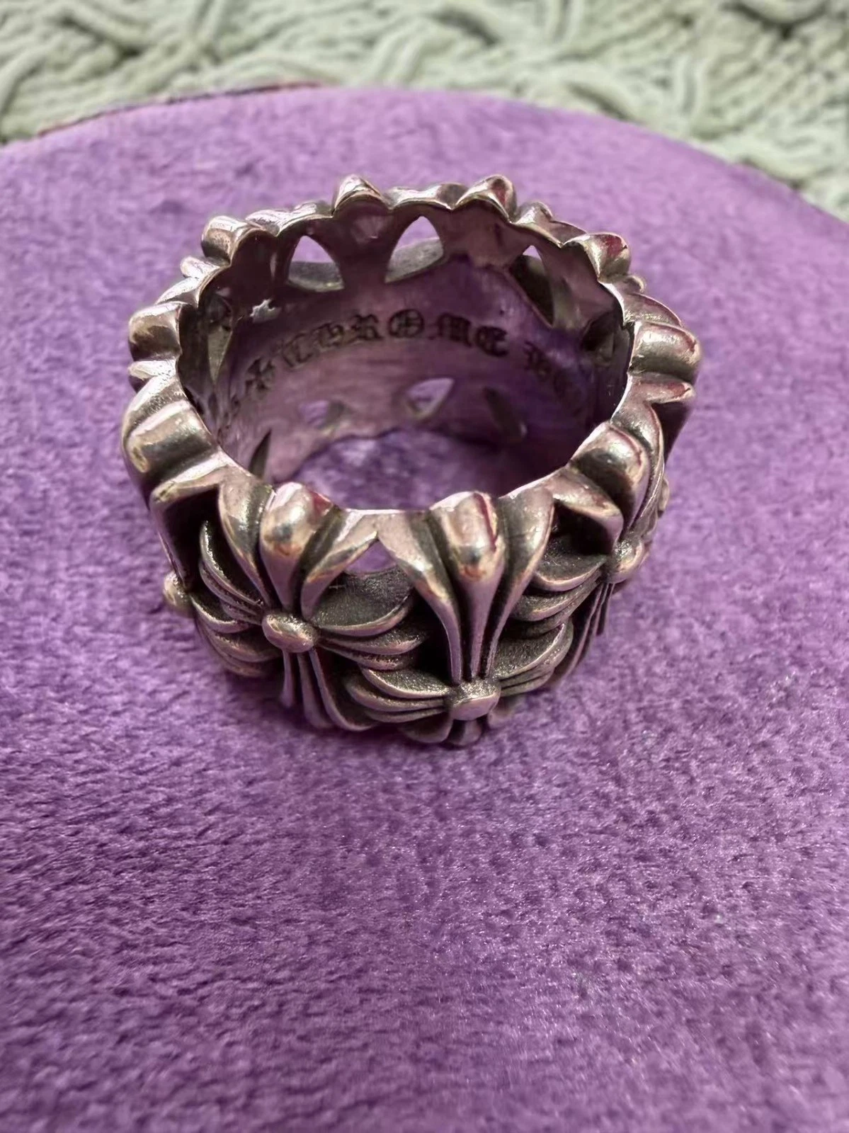 Chrome Hearts Cemetery Ring SIZE 8.5