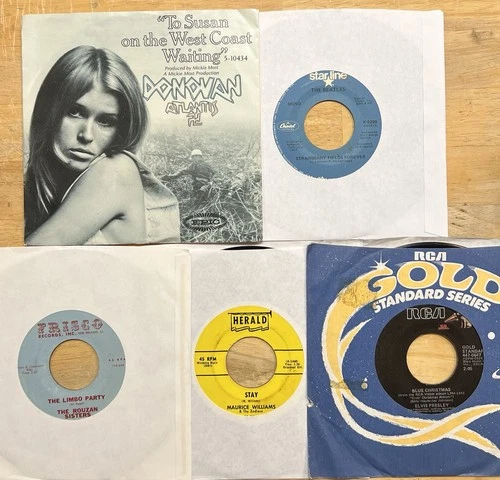 60 Records Elvis Beatles Sinatra Crystals Monotones Ella Rock Soul R&B Jazz Pop