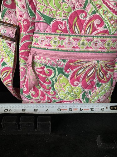 Vera Bradley Pinwheel Pink Hipster Crossbody Purse Tote Bag - Bild 10 von 11