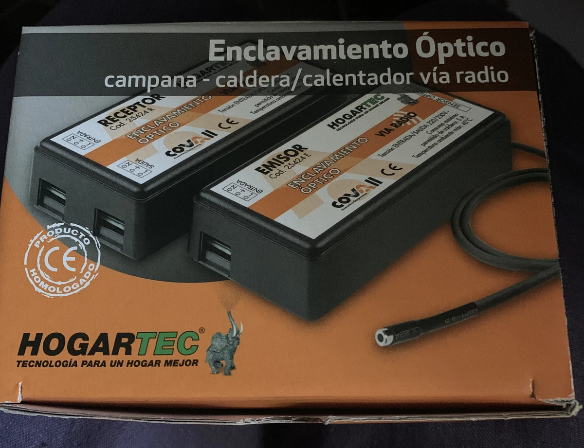Enclavamiento Óptico/Radiofrecuencia HogarTec Cod. 25.424 | EBay