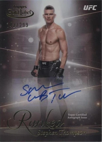 2024 Topps Gold Label UFC - Stephen Thompson #RIK-STH