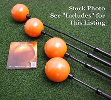 Orange Whip Swing Trainer Golf Practice Aid Mid Size - NEW