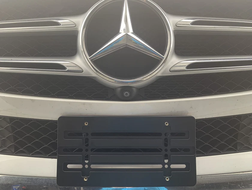 Soporte de matrícula montaje reubicador adaptador soporte de parachoques para MERCEDES-BENZ Foto 3 de 4