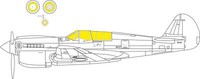 MW22 Eduard EX818 P-40N Tface 1/48 Mask For